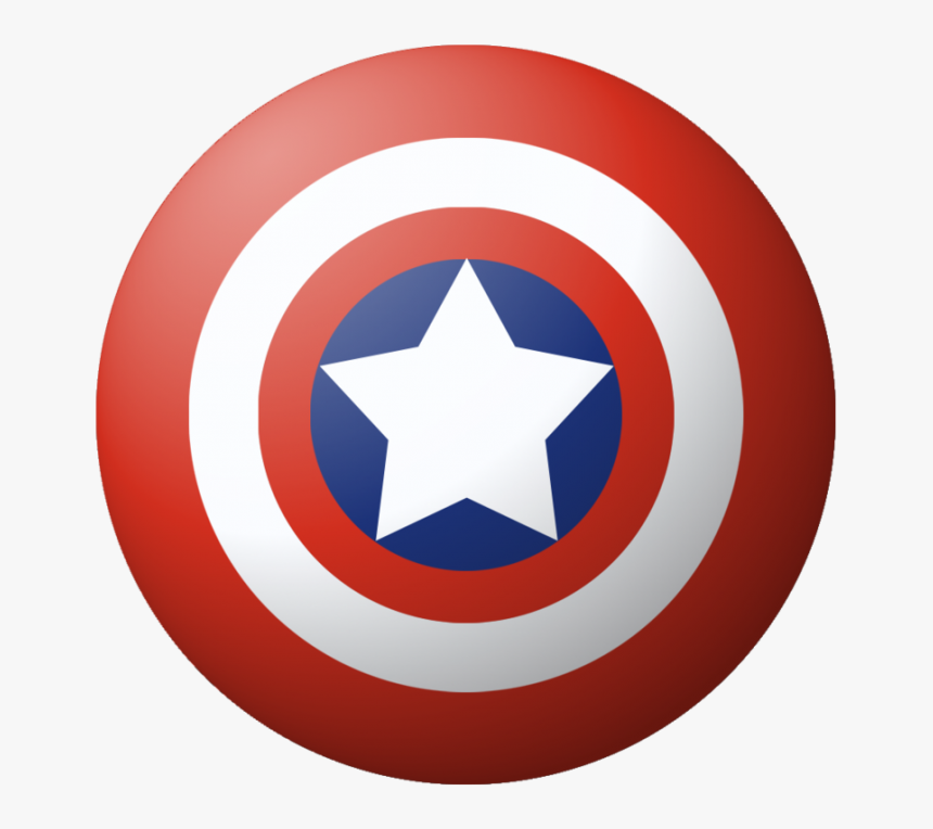 Silver Shield Png Image - Captain America Shield Png, Transparent Png