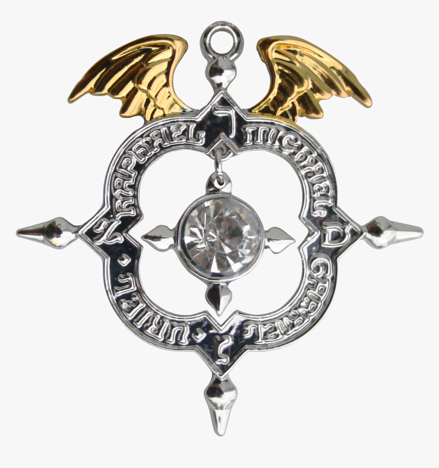 Womens Winged Archangel Shield, HD Png Download