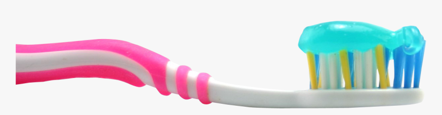 Tooth Brush With Paste, HD Png Download