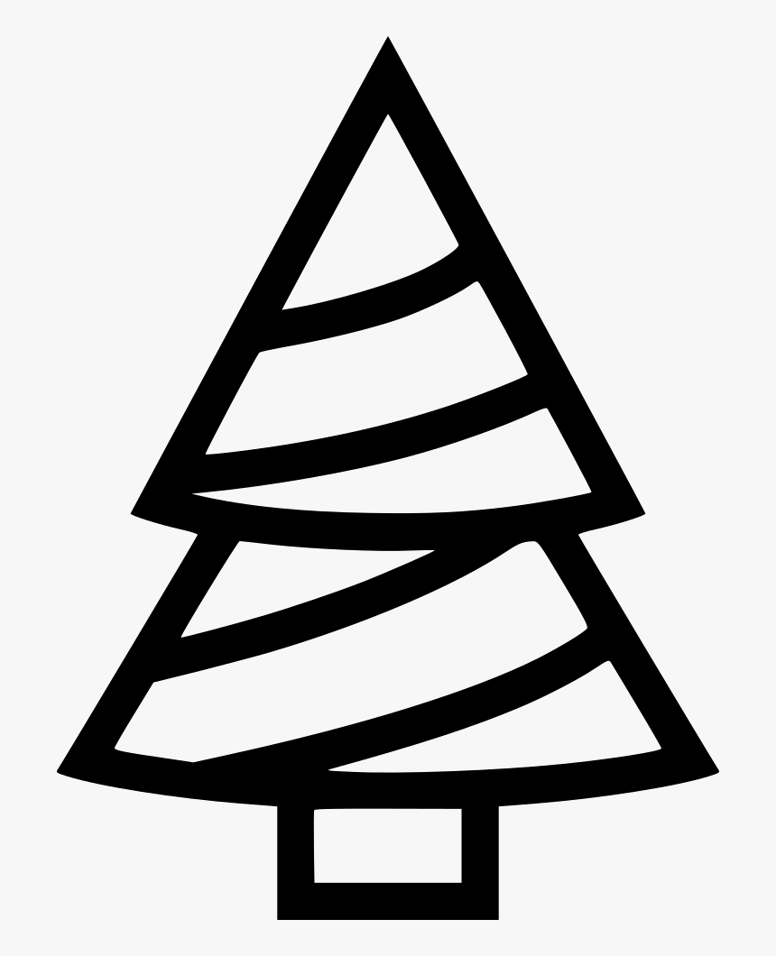 Fir Tree - Red Christmas Clip Art, HD Png Download