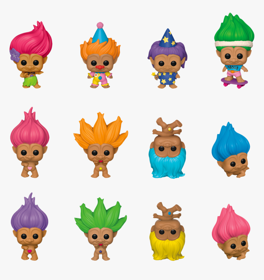Good Luck Trolls - Trolls Mystery Minis, HD Png Download
