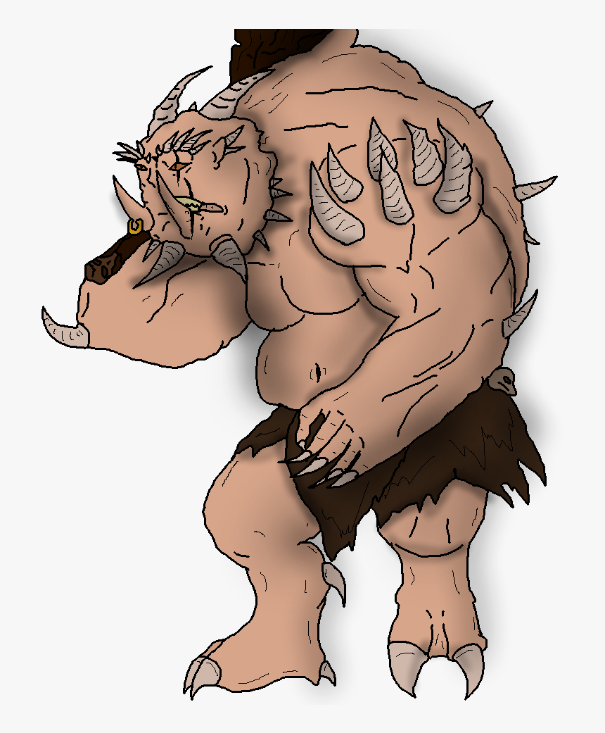 Mountaintroll - Cartoon, HD Png Download