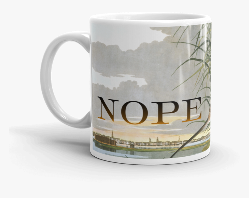 Nope Mug 
 Srcset Data - Coffee Cup, HD Png Download