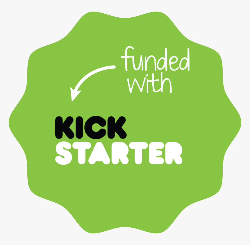 Funded With Kickstarter - Kickstarter Funded Logo, HD Png Download