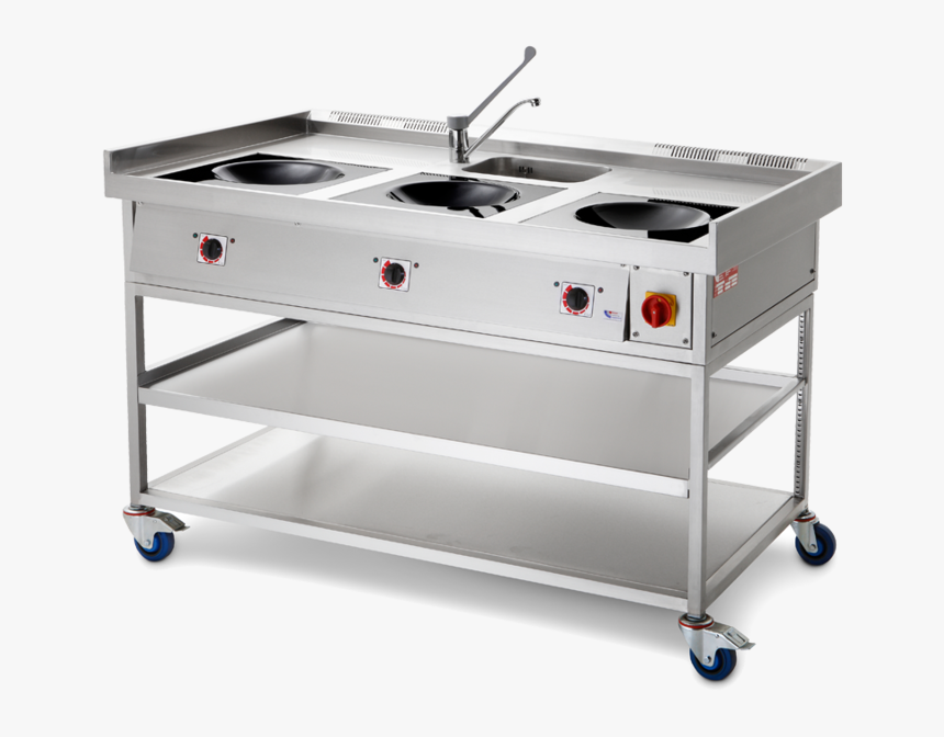 Chinese Wok Range Commercial - Commercial Electric Chinese Wok, HD Png Download