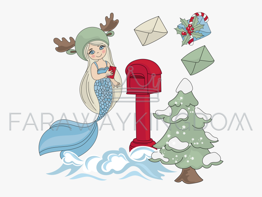 Mermaid Party Da Stampare, HD Png Download