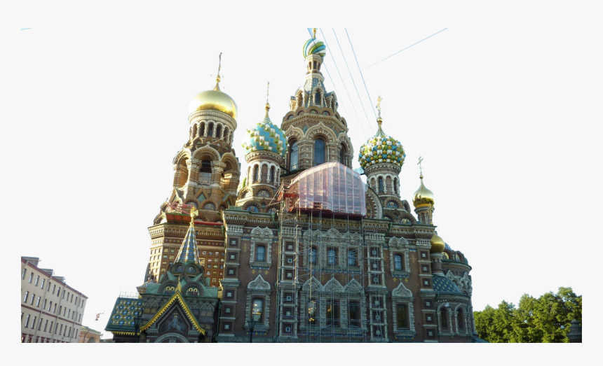 Cathederal Of The Resurrection Of Christ -russia Png - Church Of The Savior On Blood, Transparent Png