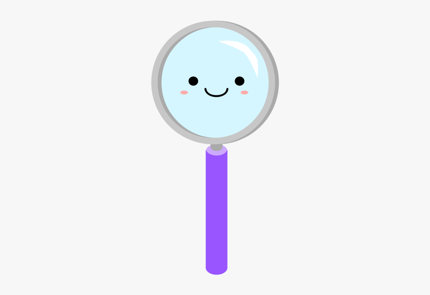 Purple,magnifying Glass,glass - Circle, HD Png Download