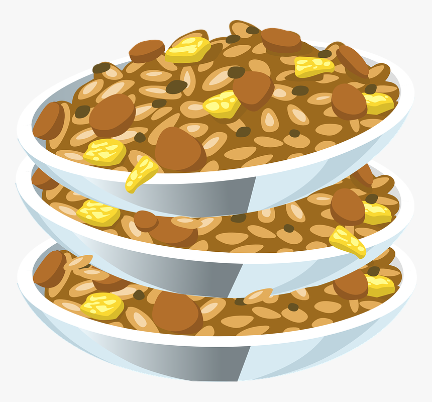 Foods Clipart Charity - Beans And Rice Transparent, HD Png Download