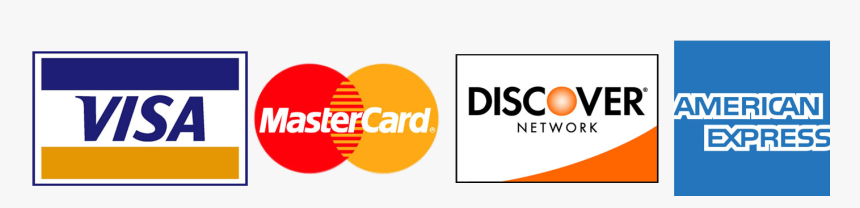 Payment Option - Visa Mastercard Discover Amex Logo, HD Png Download ...