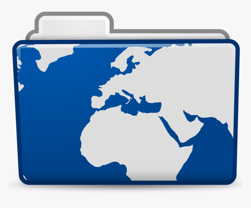 Blue,area,world - World Map, HD Png Download