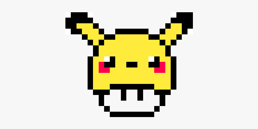 Pikachu Pixel Art, HD Png Download