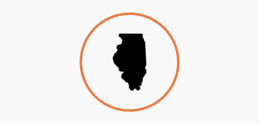 Icon Location Illinois Ios Black Filled - Farm Animal Coloring Pages, HD Png Download