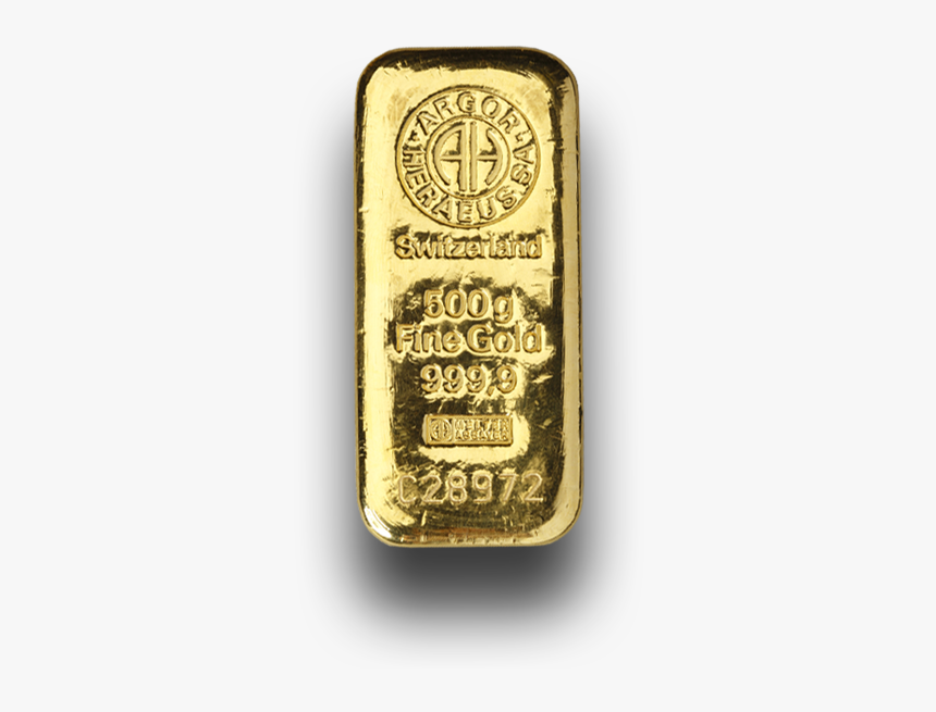 Argor Goldbar 500 G - Gold 999.9, HD Png Download