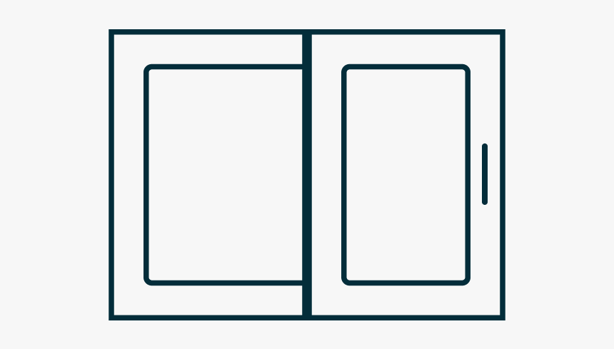 Horizontal Roller Impact Window - Symmetry, HD Png Download