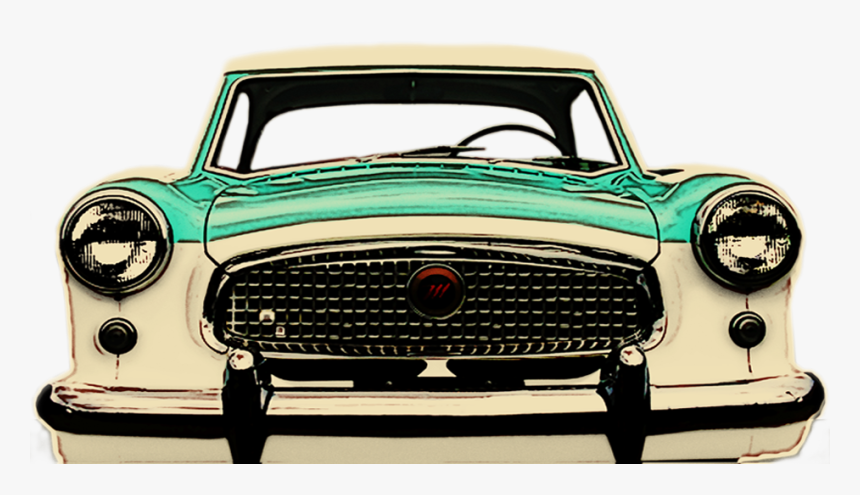 Vintage Car Back Png , Png Download - Nash Metropolitan, Transparent Png