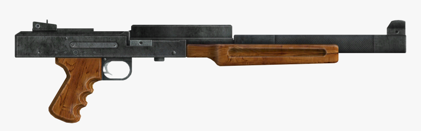 Nukapedia The Vault - .45 Submachine Gun New Vegas, HD Png Download