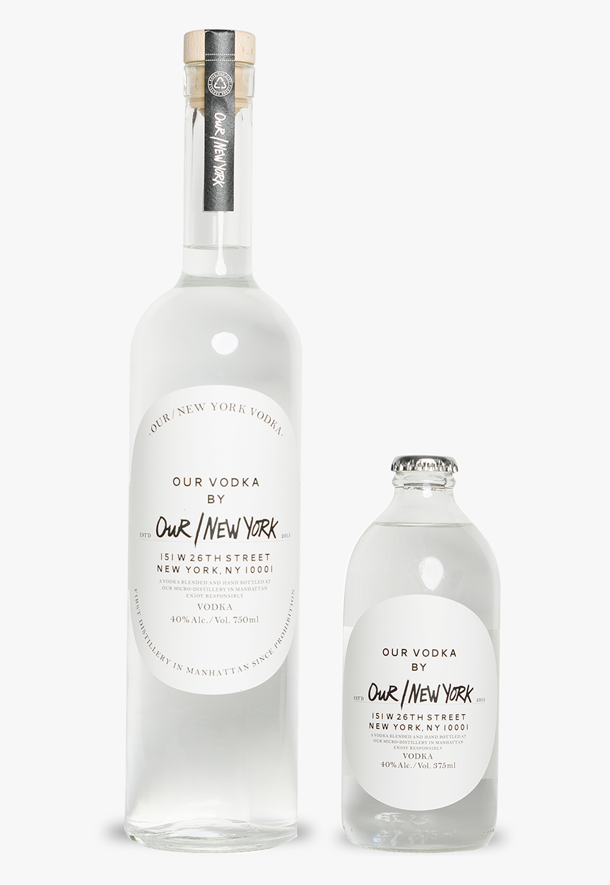 Both-bottles - Our New York Vodka, HD Png Download
