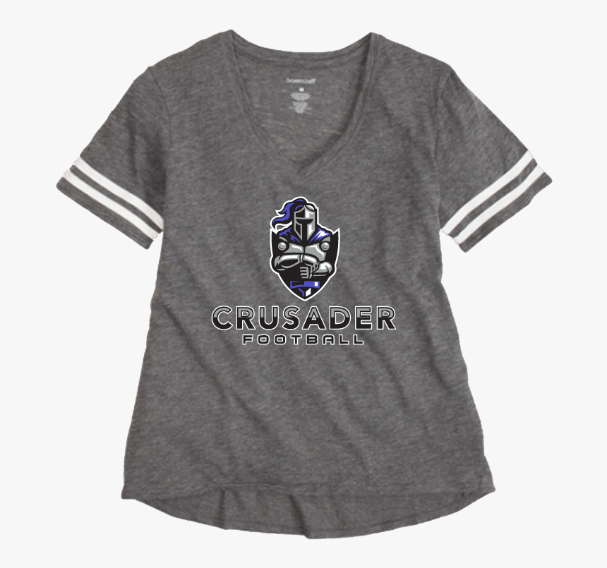 Crusader Football Sporty Slub Tshirt - T-shirt, HD Png Download