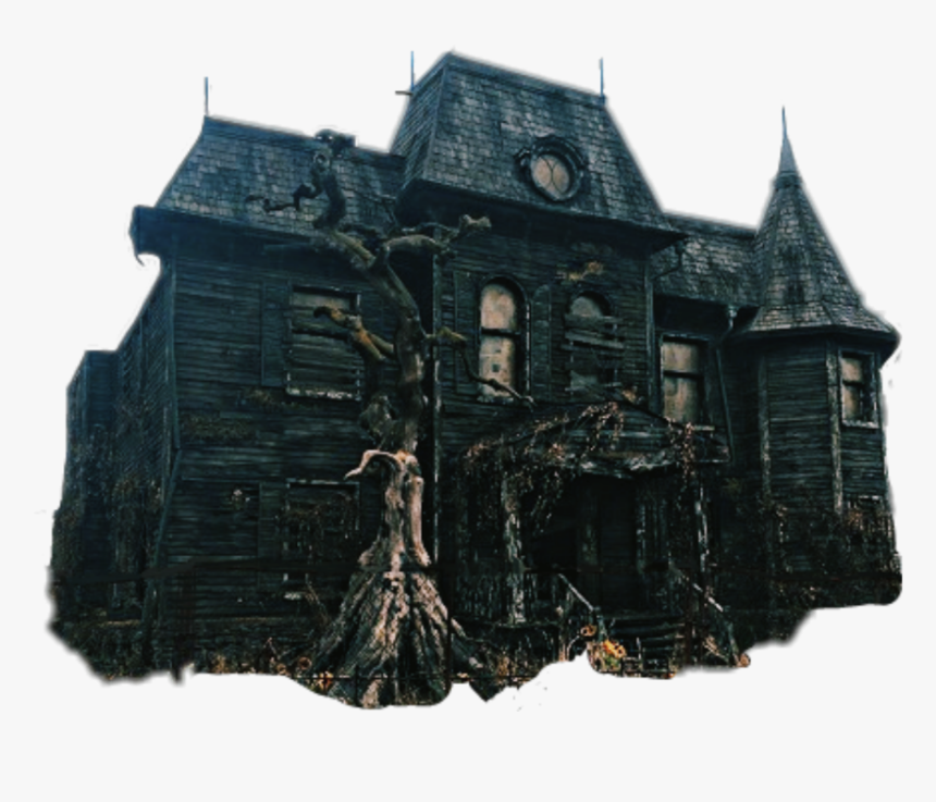 #old #house #hunted #horror #scary - Horror House Images Png, Transparent Png