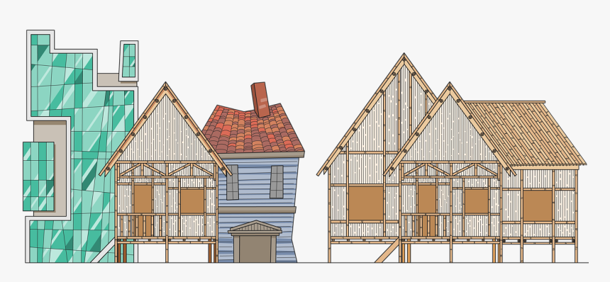 Old House New - House, HD Png Download