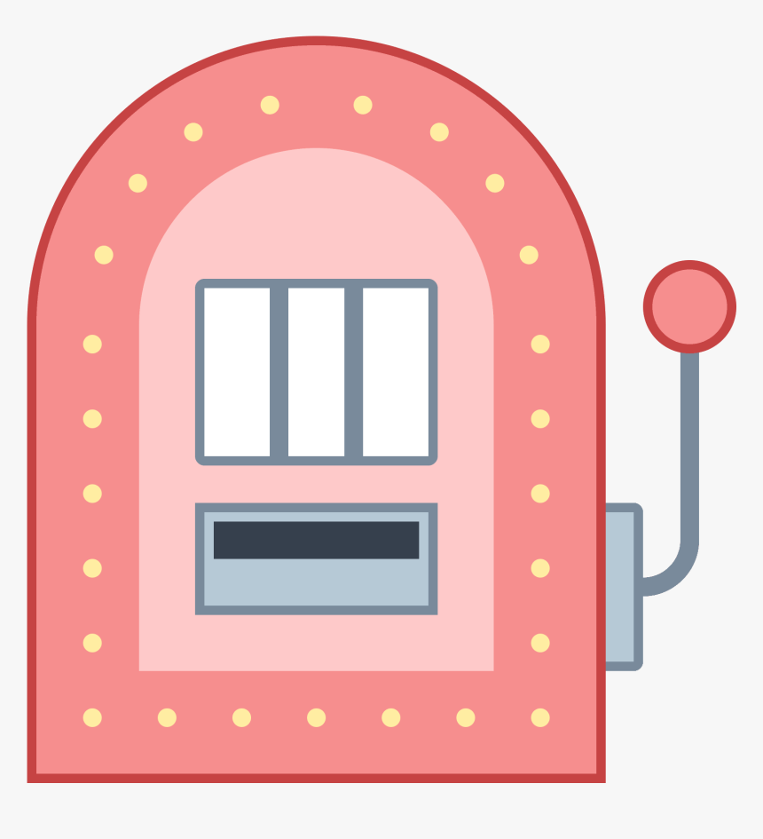 Slot Machine Icon - Illustration, HD Png Download