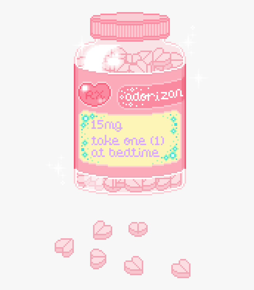 Pink Small Pixel Art, HD Png Download