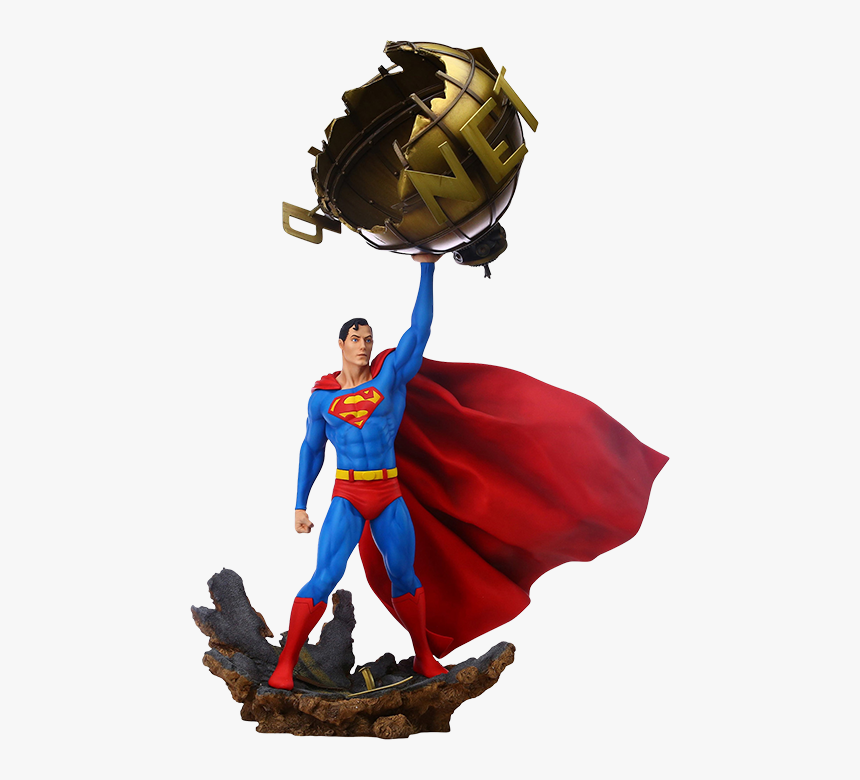 Superman 1 6 Statue, HD Png Download