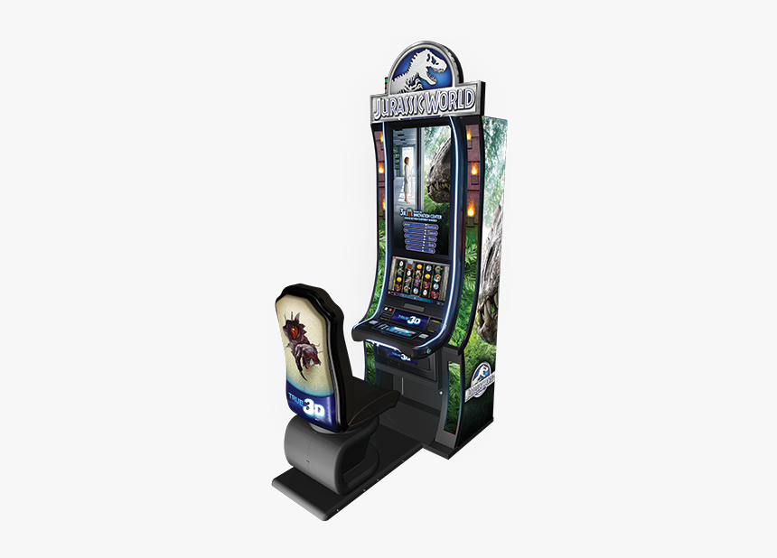 Ss 42 Cj0317 Pick Igt Jurassicwolrd 3d Machine - Video Game Arcade Cabinet, HD Png Download