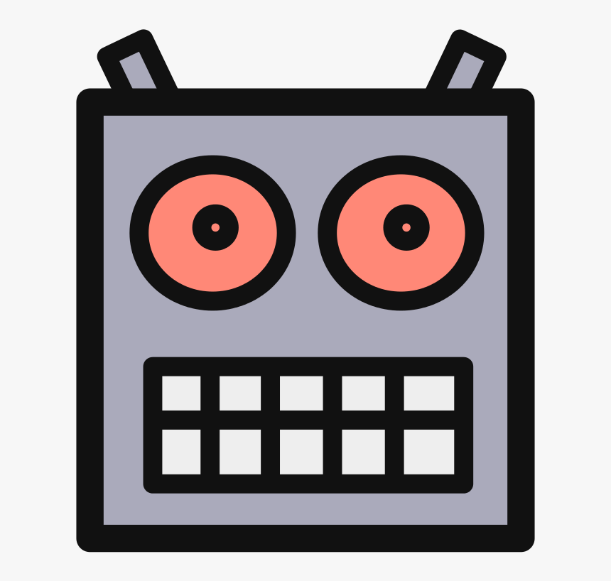 Robot Icon Svg, HD Png Download
