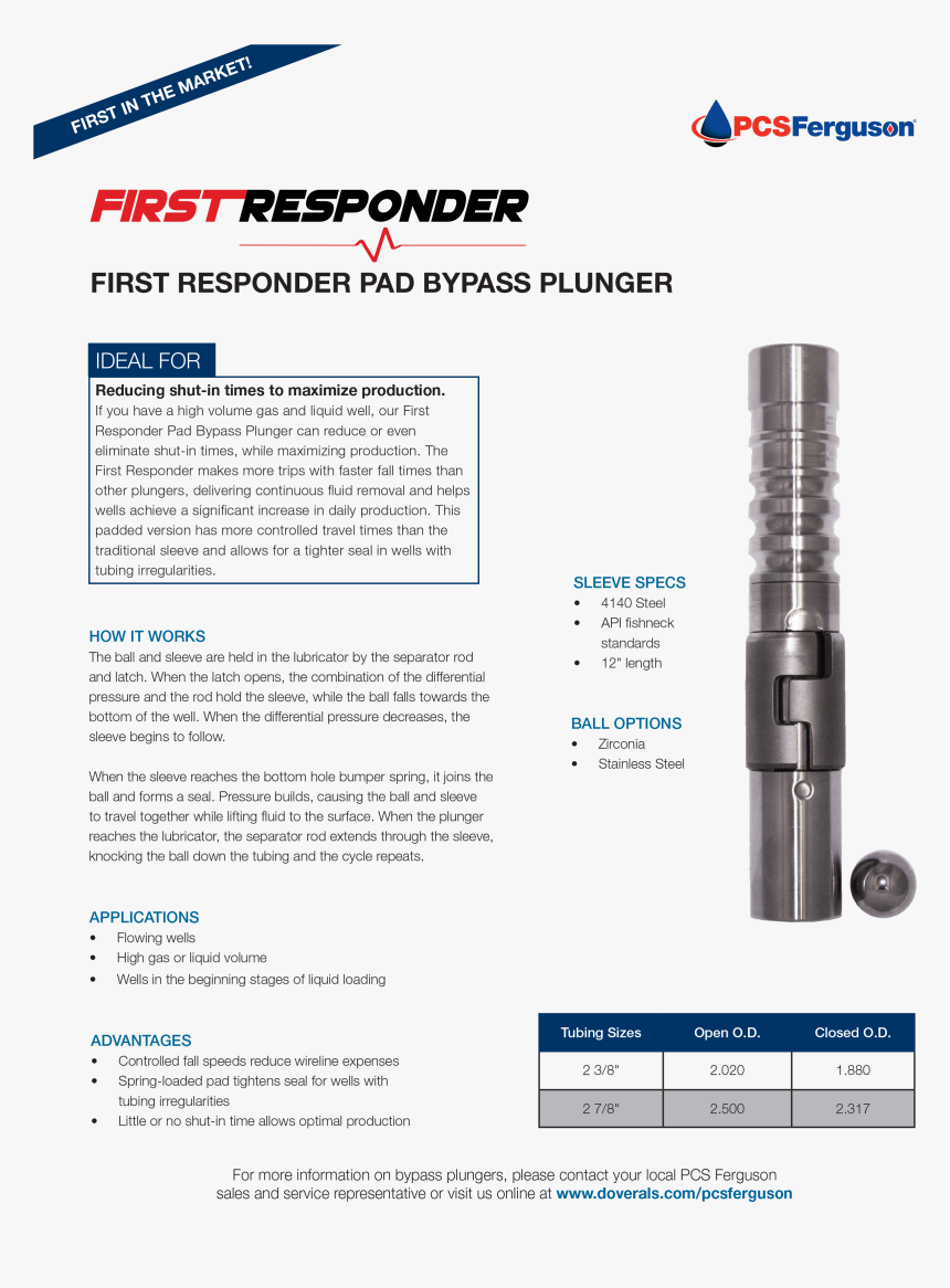 First Responder Pad Plunger Sales Sheet - Canon Ef 75-300mm F/4-5.6 Iii, HD Png Download