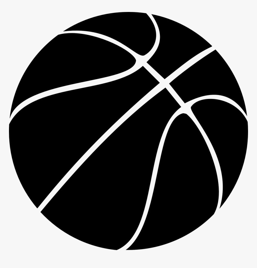 Black Basketball Ball Png, Transparent Png