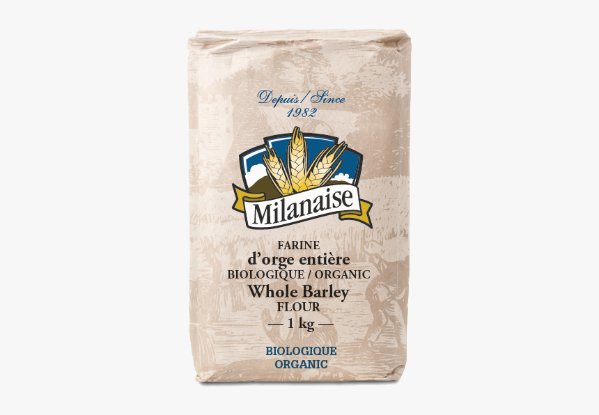 Organic Whole Barley Flour - Farine De Blé Intégrale, HD Png Download