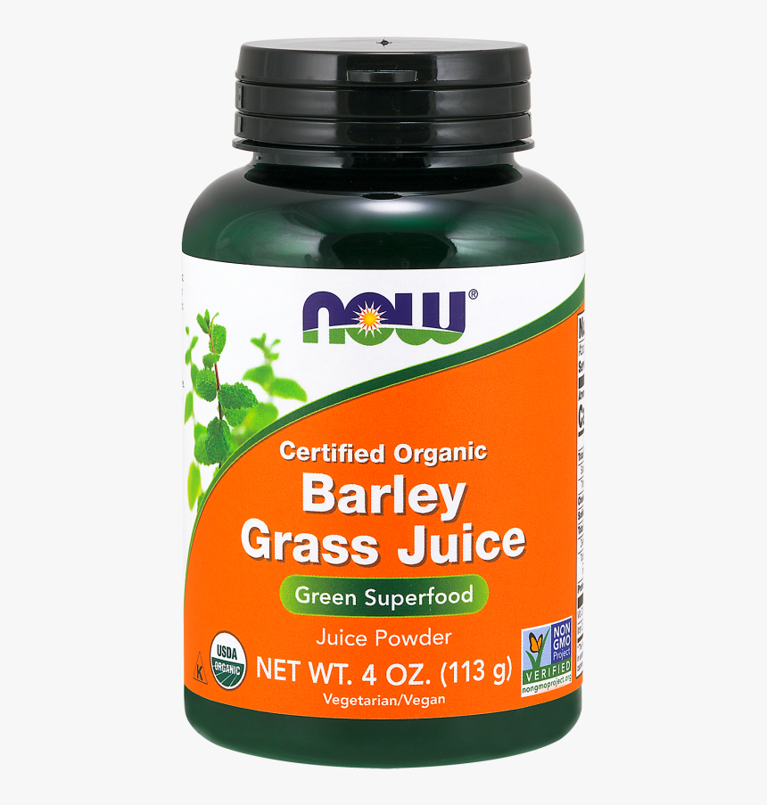 Organic Wheat Grass Powder Now Foods, HD Png Download