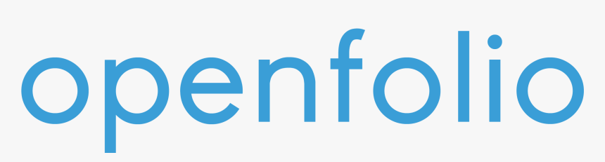 Bright Blue Logo - Openfolio Logo, HD Png Download