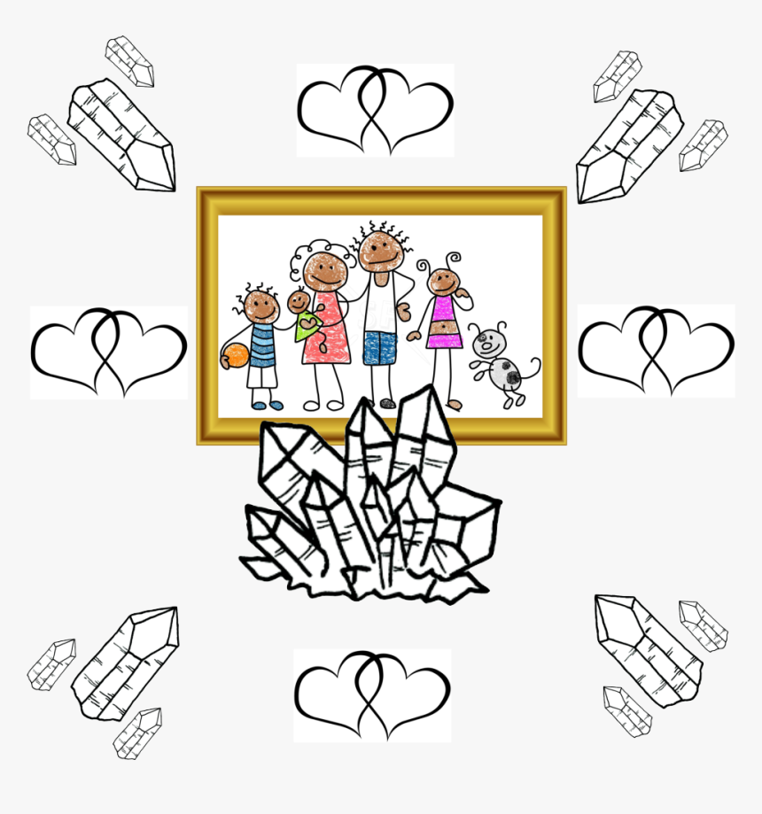 Crystal Grid Ideas For People - Cartoon, HD Png Download