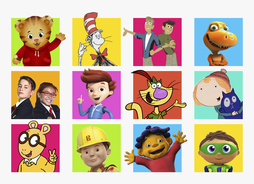 All Your Favorite Characters From Pbs Kids Pbs Kids Shows Hd Png Download Transparent Png Image Pngitem - like pbs kids roblox