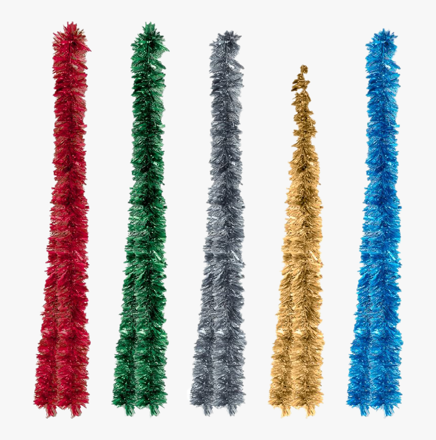 Tinsel Png Pic - Christmas Tree, Transparent Png