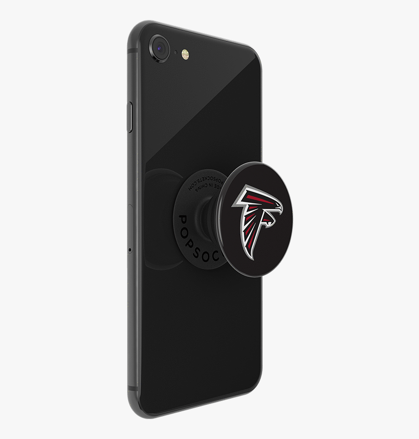 Black Popsocket On Phone, HD Png Download