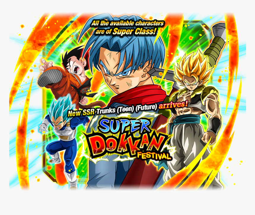 Dokkan Int Trunks Banner, HD Png Download