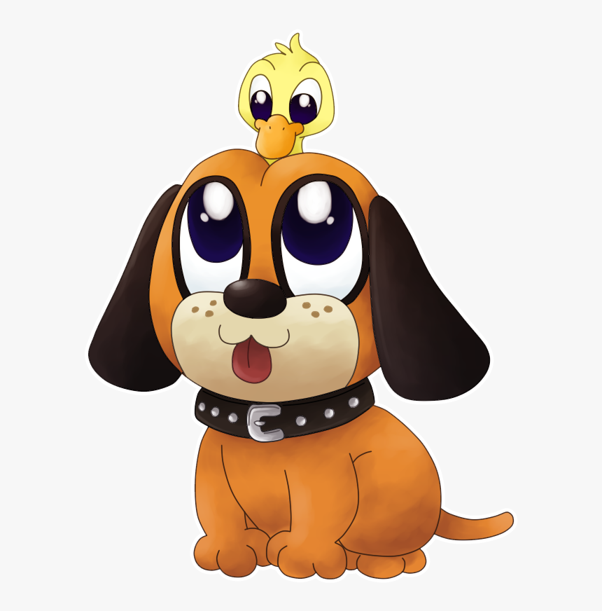 Collection Of Duck - Duck And Dog Clipart, HD Png Download