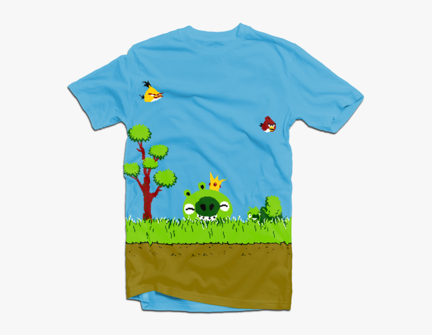 Duck Hunt T-shirt Nes Zapper T Shirt Clothing Blue - Jordan 1 Shattered Backboard Tee Shirt, HD Png Download