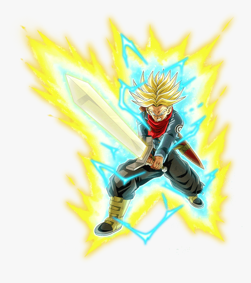 Dokkan Battle Transforming Trunks, HD Png Download