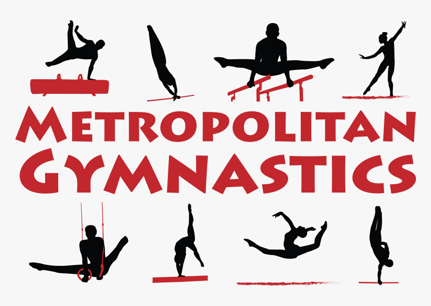 Gymnastics Silhouette, HD Png Download