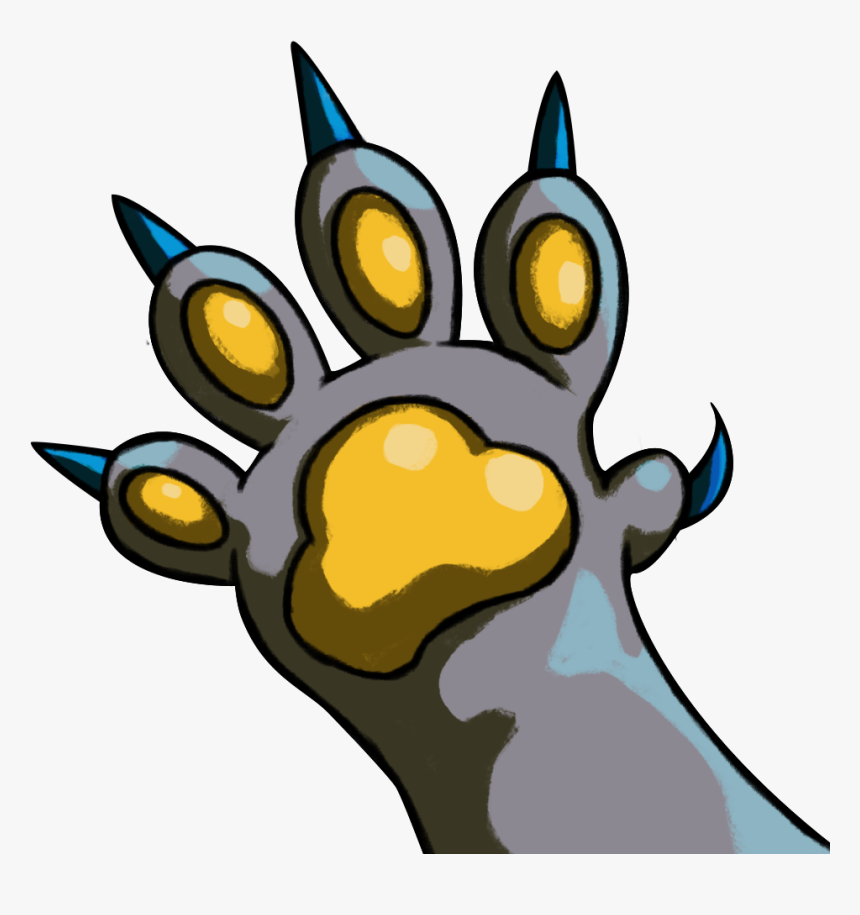 Adam Three Blue Wolf Paw, HD Png Download