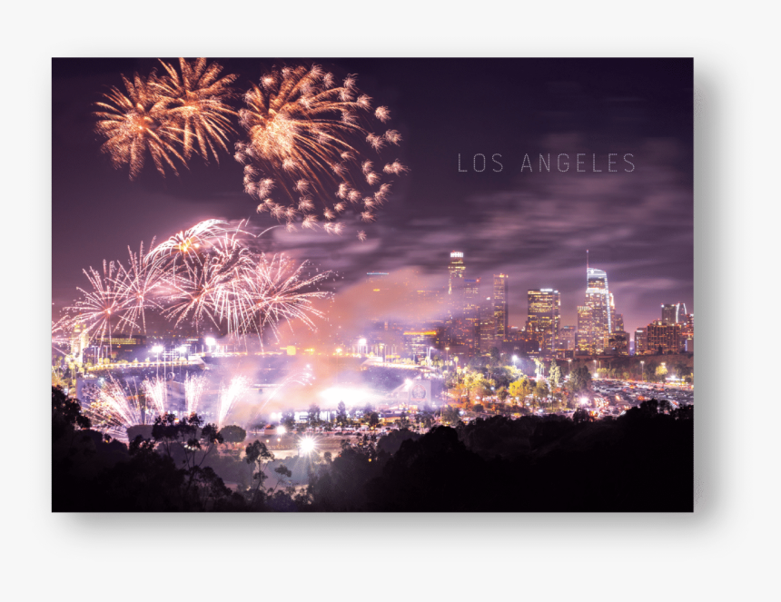 Los Angeles 6 Journal - Fireworks, HD Png Download
