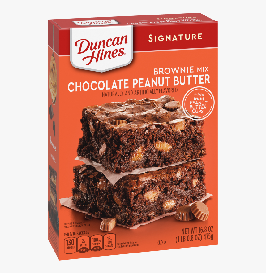 Chocolate Peanut Butter Brownie Mix - Chocolate, HD Png Download
