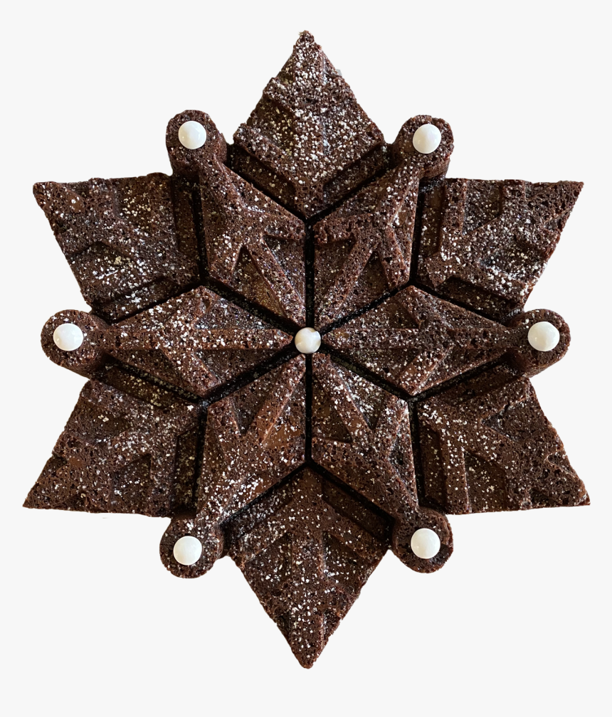 Snowflake Brownie - Tree, HD Png Download