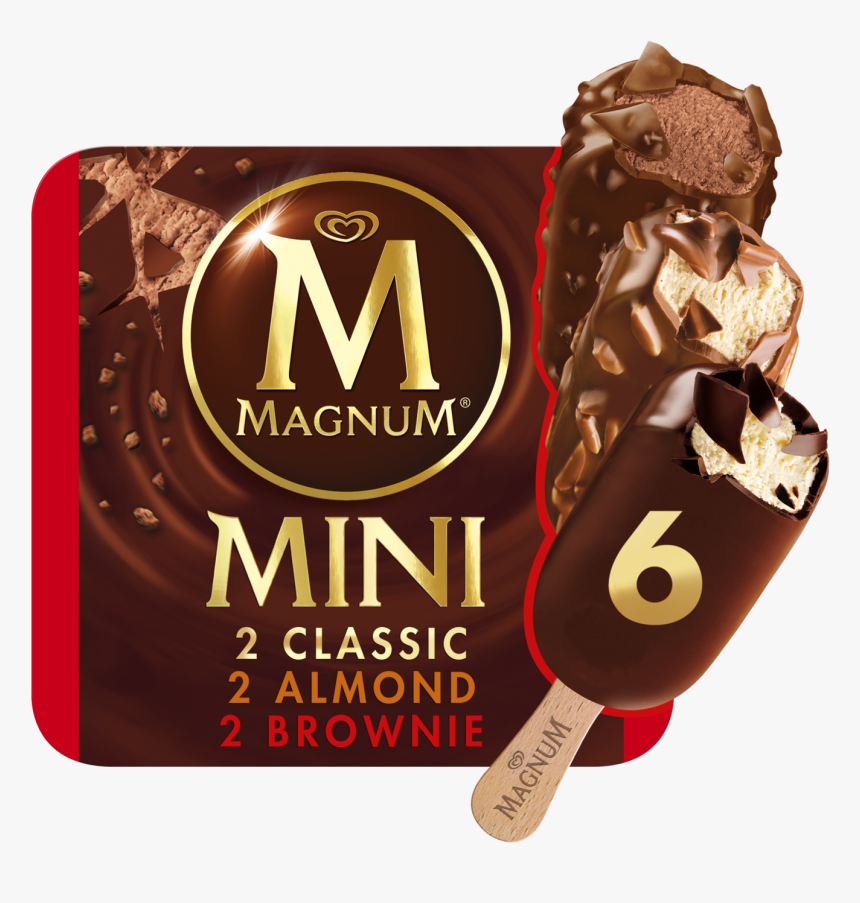 8999999048846 Mn Mini Classic Almond Brownie - Mini Magnum Classic Ice Cream, HD Png Download
