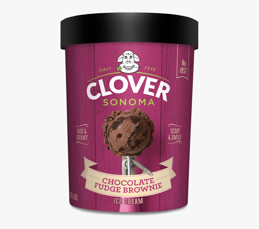 Chocolate Fudge Brownie Ice Cream - Brownie Chocolate Chip Ice Cream, HD Png Download